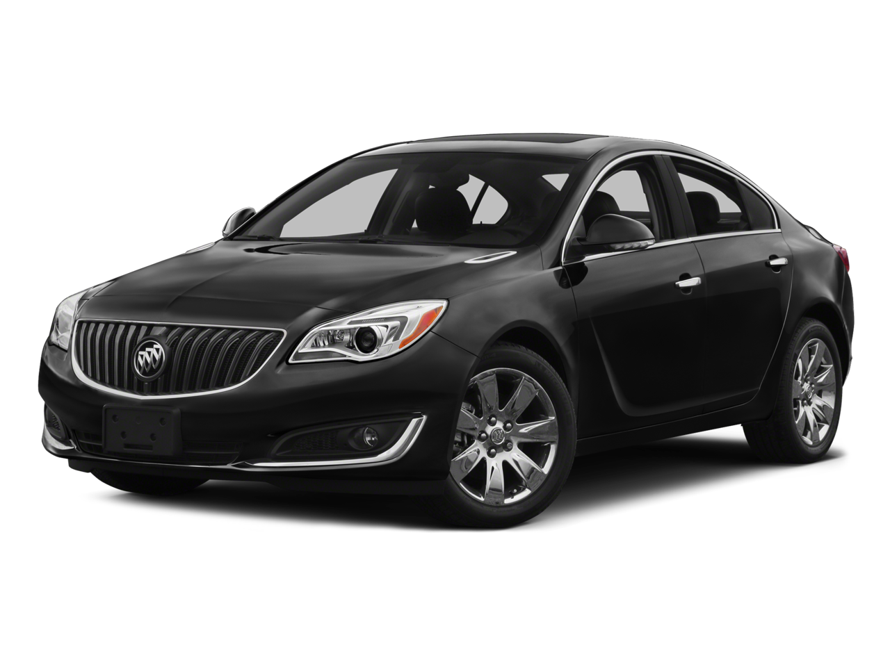 2016 Buick Regal Premium II in Sparkling Silver Metallic — front three-quarter view