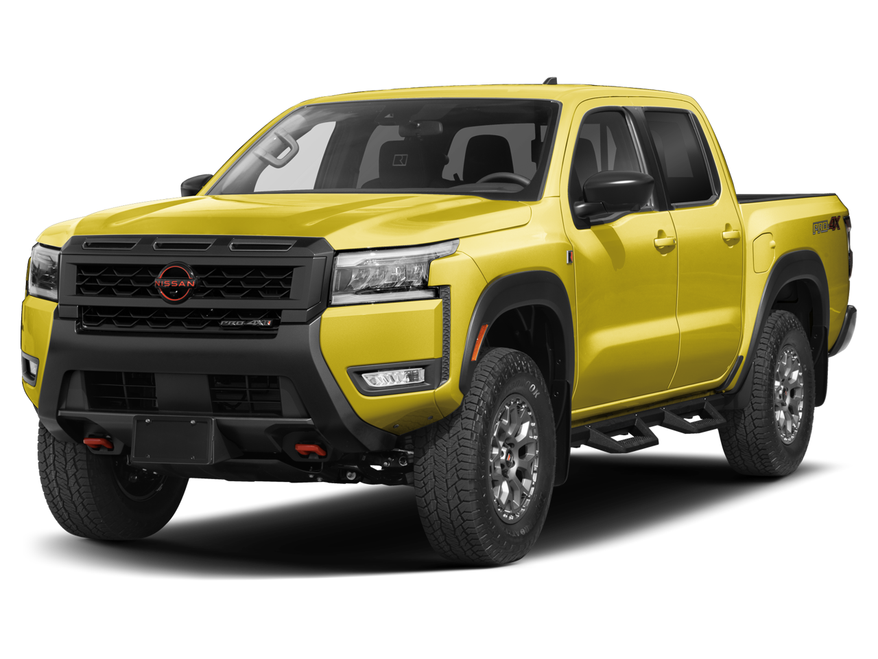 2026 Nissan Frontier Crew Cab PRO-4X R by Roush in GUN METALLIC — front three-quarter view