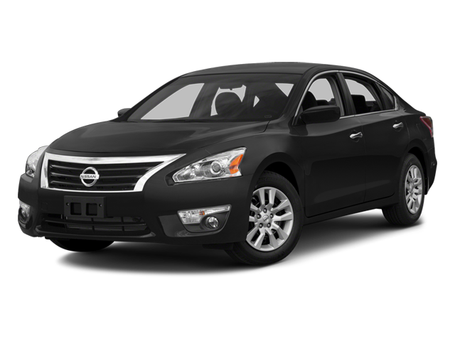 2014 Nissan Altima S in Cayenne Red Metallic — front three-quarter view