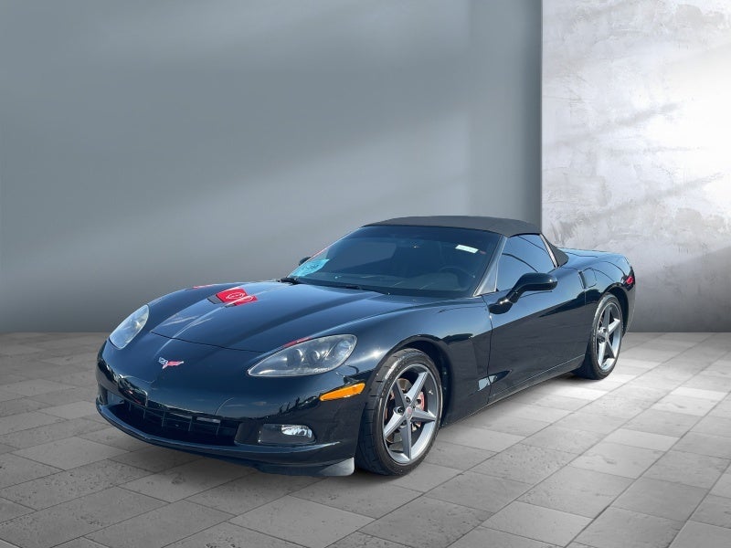 2011 Chevrolet Corvette w/2LT in Black — front three-quarter view