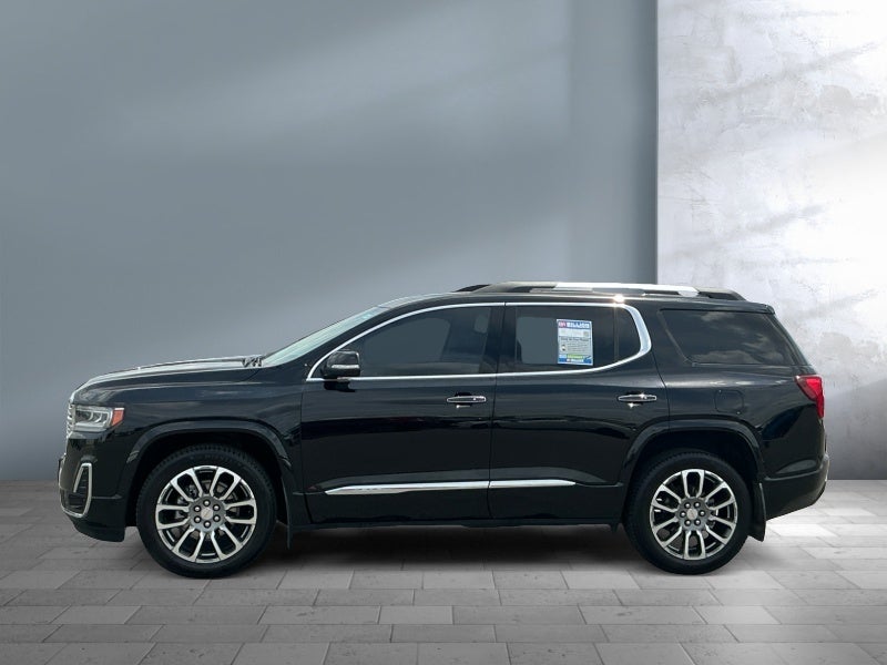 2021 GMC Acadia — rear three-quarter view