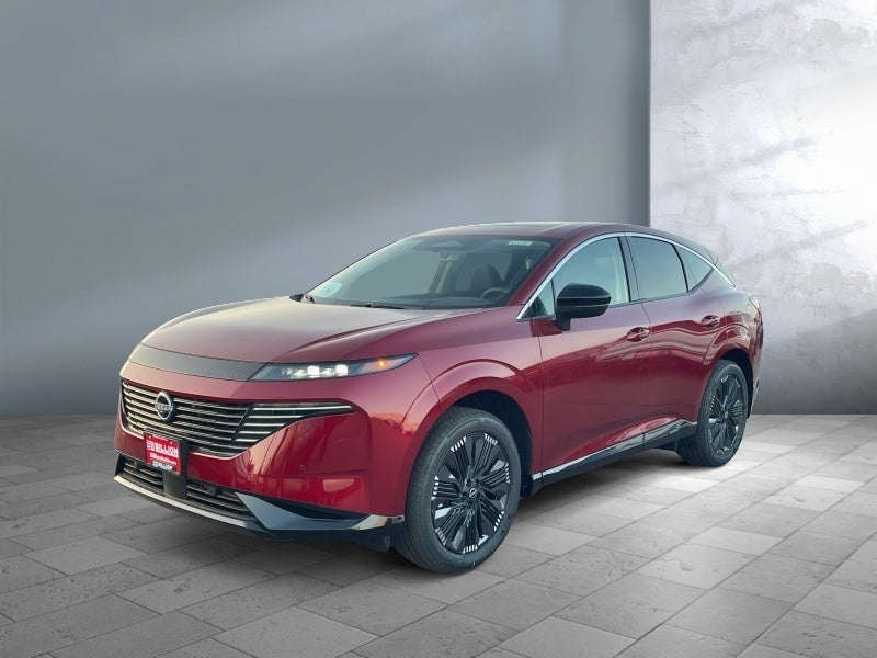 2026 Nissan Murano Platinum in Scarlet Ember Tintcoat — front three-quarter view