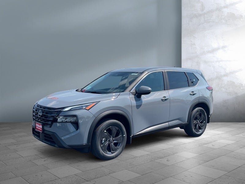 2026 Nissan Rogue SV in Boulder Gray Pearl — front three-quarter view