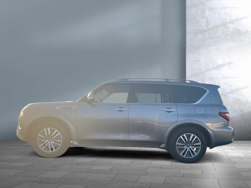 2023 Nissan Armada — rear three-quarter view